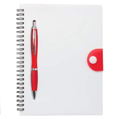 LIBRETA SPIRIT ROJO (O 003 - PLÁSTICO)