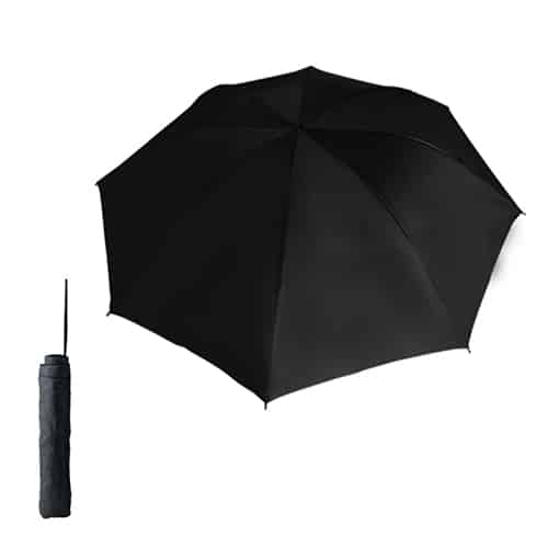 PARAGUAS DUAL NEGRO (PM 03 - POLIÉSTER)