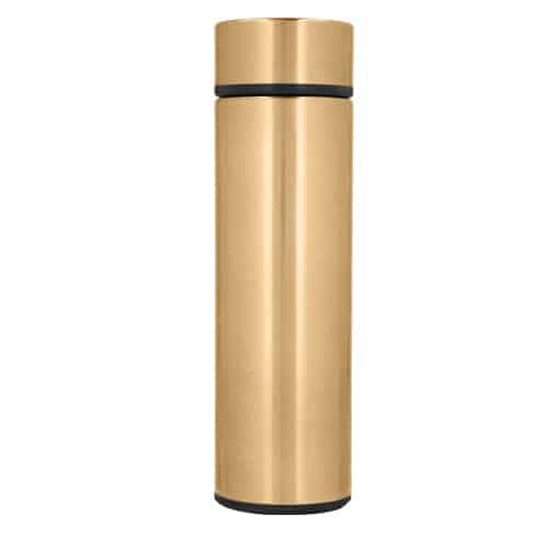 TERMO CELSIUS DORADO (T 117 - ACERO INOXIDABLE)