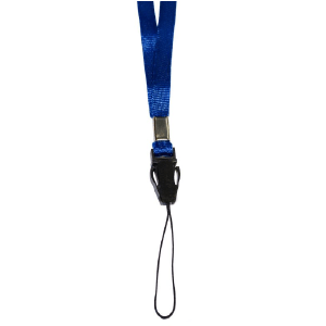 CORDON PARA CUELLO  PARA MEMORIA USB Y OTROS USOS (VAR015-U) AZUL