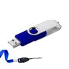 MEMORIA USB LONDON GIRATORIA 16GB  (USB029-U) AZUL