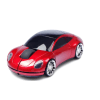 Mini Mouse Optico Inalambrico en Forma de Auto (TEC156-U) Rojo