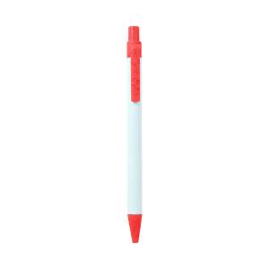 BOLIGRAFO ROJO PANJI (BP 23157 - WHEAT STRAW/CARTÓN)