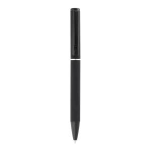 BOLIGRAFO NEGRO ZER (AL 22984 - METAL/RUBBER)