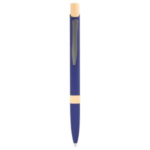 BOLIGRAFO AZUL TAAD (AL 23150 - METAL / BAMBÚ)