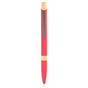 BOLIGRAFO ROJO TAAD (AL 23150 - METAL / BAMBÚ)