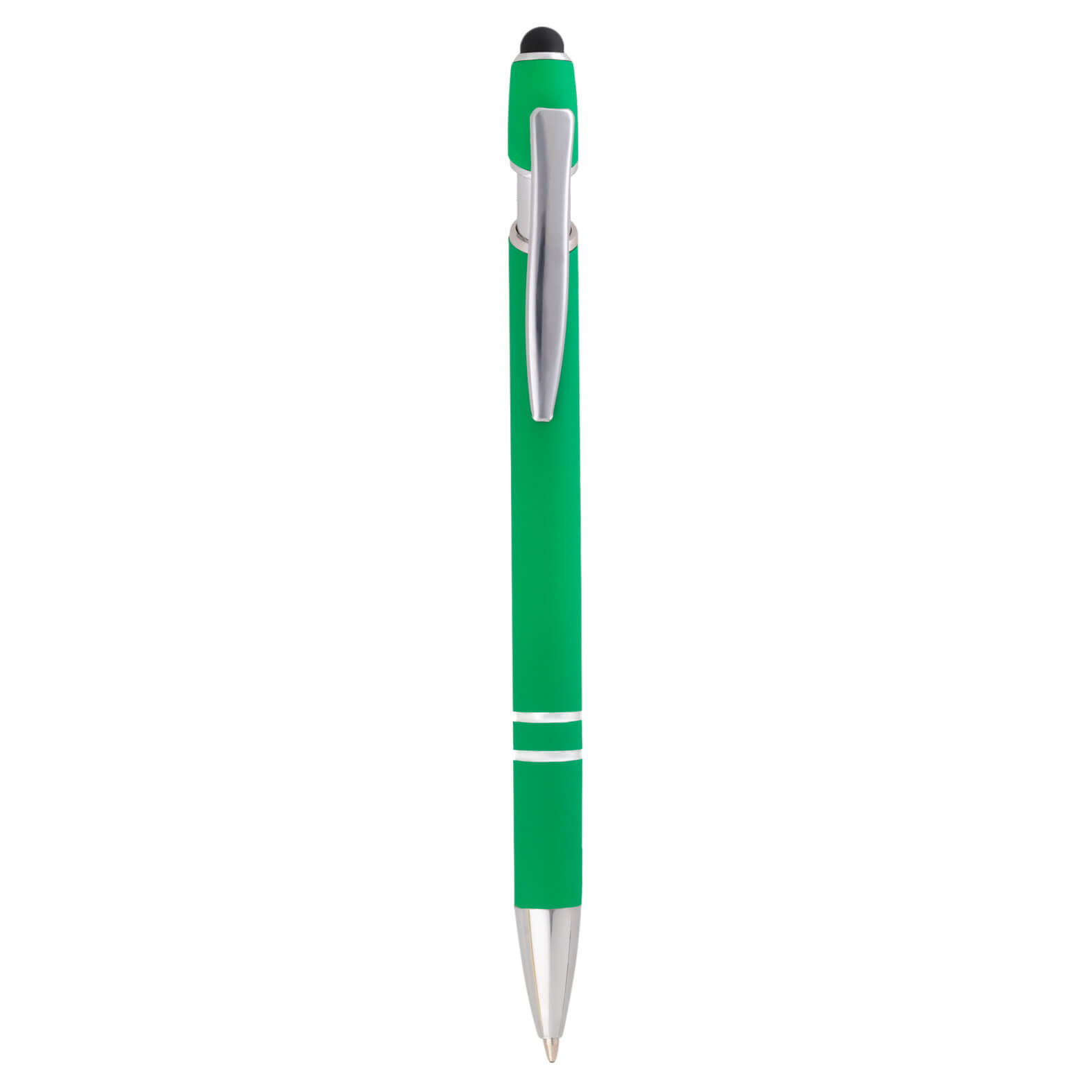 BOLIGRAFO VERDE LAKEN (AL 9064 - METAL/RUBBER)