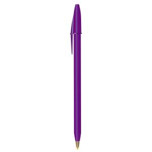 BOLIGRAFO MORADO BIC (ROUND STIC TN - PLÁSTICO)