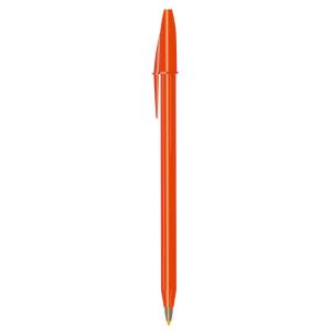 BOLIGRAFO NARANJA BIC (ROUND STIC TA - PLÁSTICO)