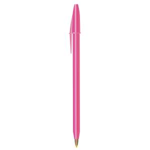 BOLIGRAFO ROSA BIC (ROUND STIC TA - PLÁSTICO)