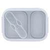 SET DE CUBIERTOS GRIS TOBY (HO 165 - SILICÓN)