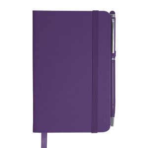LIBRETA CON BOLIGRAFO AITANA A2182 MORADO (Non Woven)