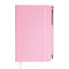 Libreta con Boligrafo Aitana A2182 Palo de Rosa (Libreta: carton plastificado / boligrafo: aluminio / A2182.25 / articulos promocionales)