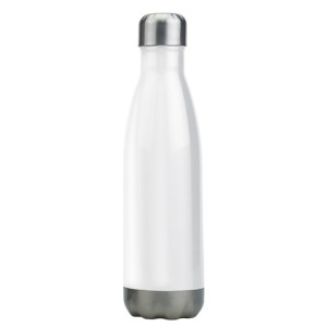Termo Doble Pared Acero Inox. Preston A2333 Blanco (Acero inoxidable / A2333.01 / articulos promocionales)