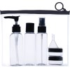 Set de Contenedores para Viaje Qira A2678 Negro (Poliéster)