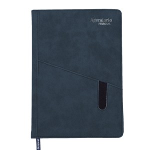 AGENDARIO PREMIUM ITALY 2022 A2760 AZUL MARINO (Poliuretano)