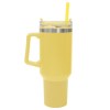 Tarro Térmico Doble Pared Mugly A2954 Amarillo (Cerámica)