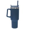 Tarro Térmico Doble Pared Mugly A2954 Azul Marino (Cerámica)