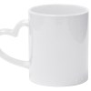 Taza Bicolor de Sublimación 11OZ. Dear A2960 Blanco (Plástico)