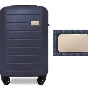 Maleta de Viaje Beijing A2967 Azul Marino (Plástico)