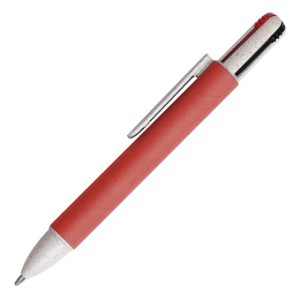 BOLIGRAFO MULTIFUNCION ECOLOGICO SPEARS A2986 ROJO (Plástico)