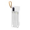 BATERIA PORTATIL CON ASA PARA TRANSPORTAR ELIOT A3002 BLANCO (Madera)