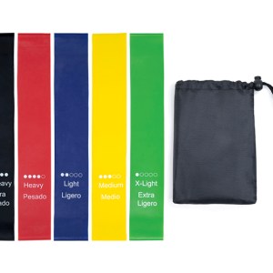 Set de Ligas Deportivas Gymtime A3009 Negro (Bolígrafo: acero inoxidable // estuche: cartón)