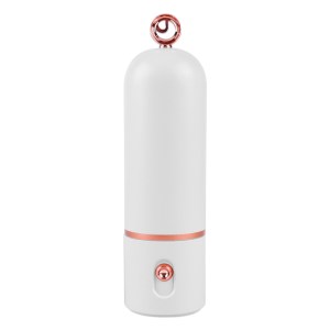 VENTILADOR PORTATIL DE MANO BRISA A3017 BLANCO (Bolígrafo: Acero Inoxidable // Estuche: cartón)