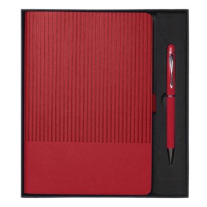 SET DE LIBRETA CON BOLIGRAFO NERUDA A3018 ROJO (Papel)