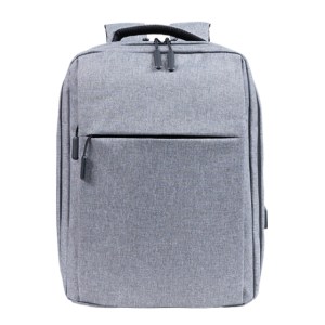 Mochila Backpack Porta Laptop Usb Nerd A3030 Gris (Plástico)