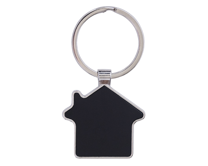 LLAVERO EN FORMA DE CASA GEO A3032 NEGRO (Plástico)
