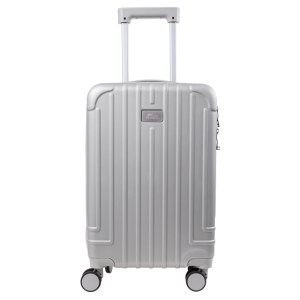 MALETA DE VIAJE TEXTURIZADA AUSTRALIA A3039 PLATA (Plástico)
