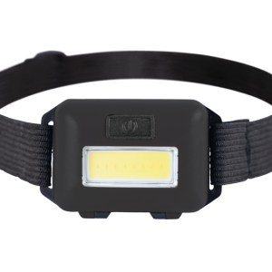 LÁMPARA FRONTAL LED DE PLÁSTICO MINERO A3044 NEGRO (Plástico)