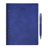 Agendario Organizador con Arillos Hilton A3045 Azul (Plástico pc)
