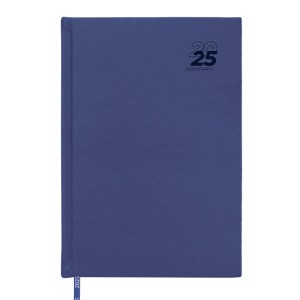 AGENDARIO DIARIO 2025 AGD2025 AZUL MARINO (Plástico)