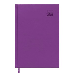 AGENDARIO DIARIO 2025 AGD2025 MORADO (Papel)