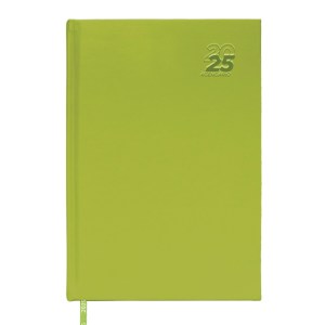 AGENDARIO DIARIO 2025 AGD2025 VERDE CLARO (Plástico)