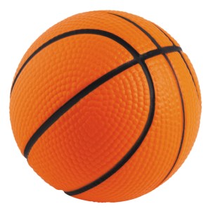 PELOTA ANTIESTRES BASQUET PU10 NARANJA Ø 6.3 cm (Poliuretano)