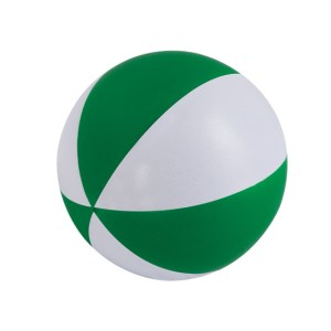 PELOTA BICOLOR ANTIESTRES FEVER PU11 VERDE Ø 6.3 cm (Poliuretano)