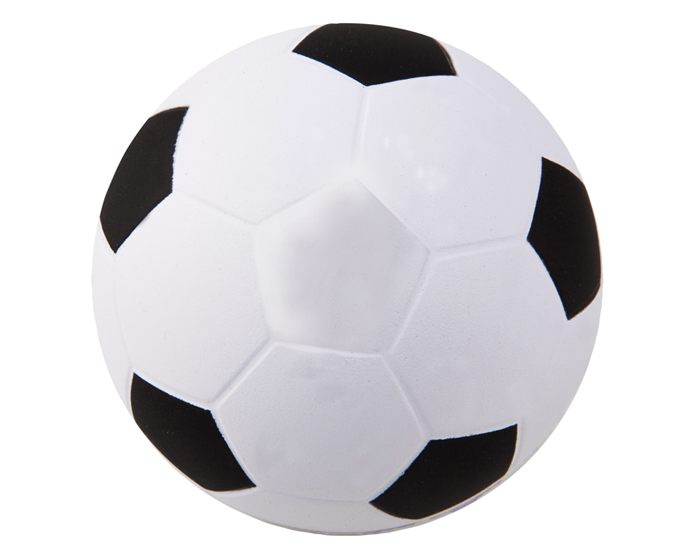 ANTIESTRES PELOTA FUTBOL PU6 BLANCA Ø 6.3 cm (Poliuretano)