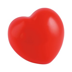 ANTIESTRES CORAZON PU9 ROJO (Poliuretano)