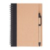 LIBRETA ECOLÓGICA NEGRO (T164)