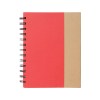 LIBRETA CON NOTAS ADHESIVAS ROJO (T327)