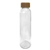 BOTELLA DE VIDRIO PARK TRANSPARENTE (T578)