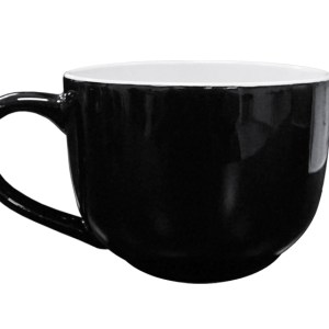 TAZA MINI JUMBO 18OZ. TL201 NEGRO (Cerámica)