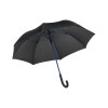 PARAGUAS CANCAN NEGRO Y ROYAL  BLUE (U317)