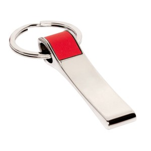 LLAVERO METÁLICO "SYMON" (T350 ROJO)