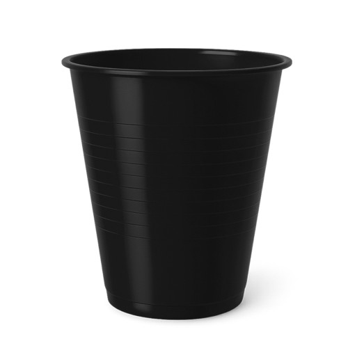 Vaso Party T 328 NEGRO (T328 - pet / polipropileno - articulo promocional)