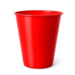 Vaso Party T 328 ROJO (T328 - pet / polipropileno - articulo promocional)