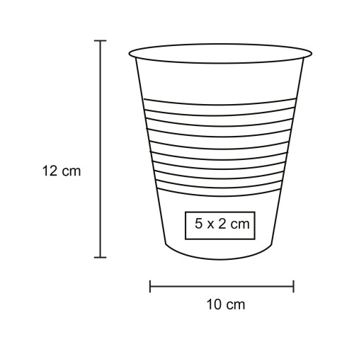 01072025162001_T328esq-4 Vaso Party T 328 ROJO (T328 – pet / polipropileno – articulo promocional)